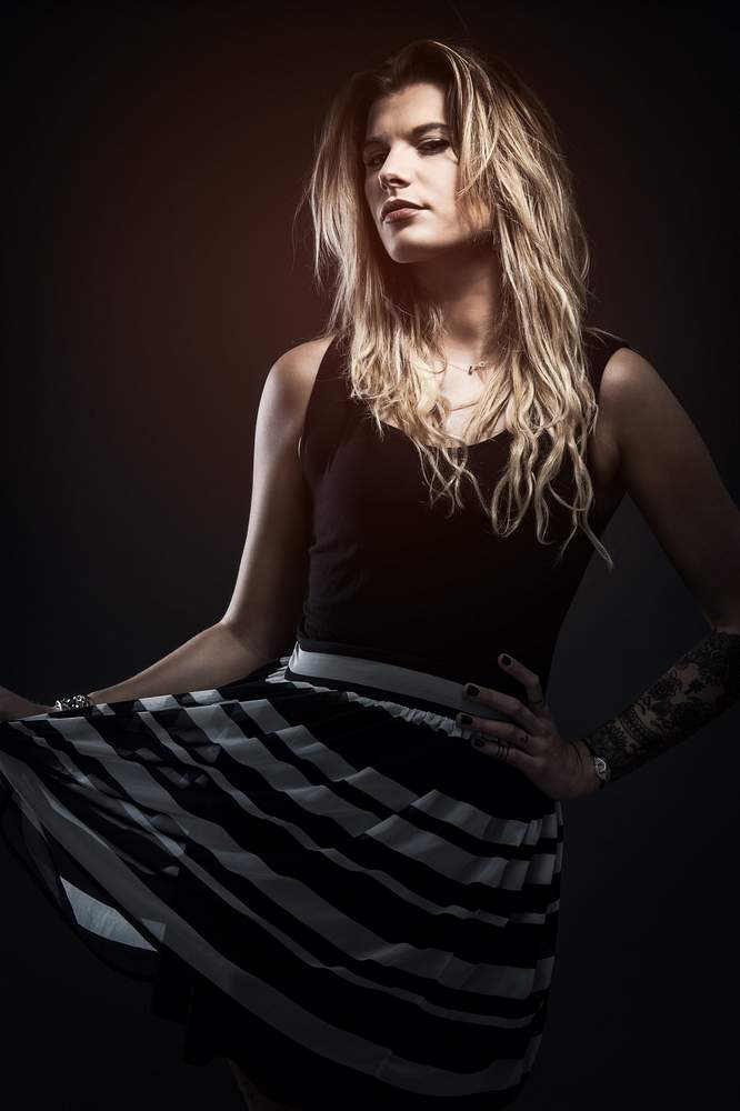 photographe nancy shooting studio book ludivine