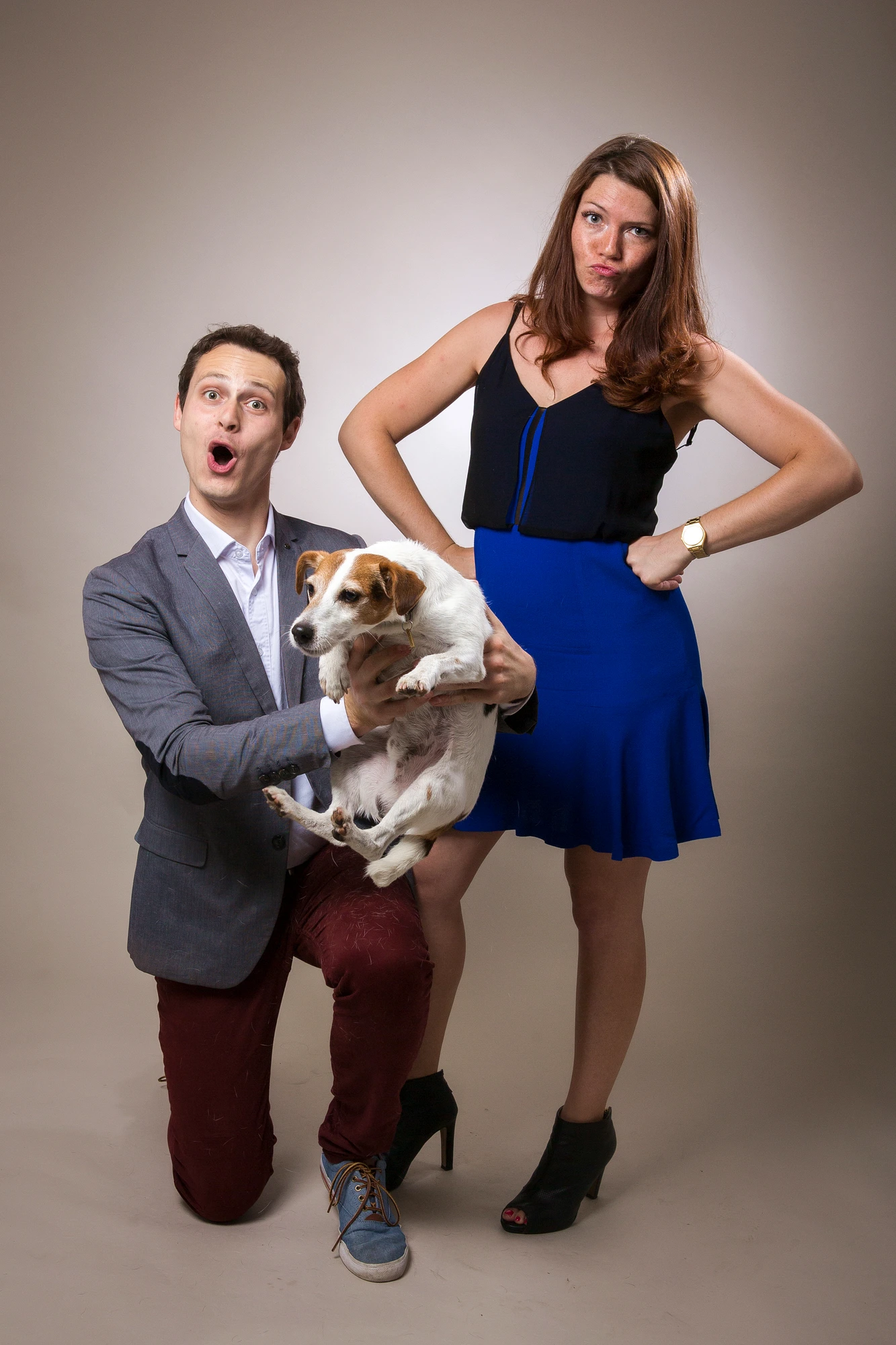 studio photographe nancy couple et chien